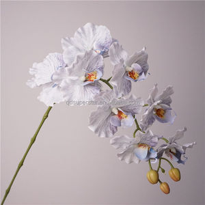 C-105 Flores Artificiales <span class=keywords><strong>de</strong></span> Phalaenopsis <span class=keywords><strong>de</strong></span> Estilo Europeo con 9 Cabezas, Látex <span class=keywords><strong>de</strong></span> Tacto Real, Ramas <span class=keywords><strong>de</strong></span> 98 cm <span class=keywords><strong>de</strong></span> Largo, para Decoración <span class=keywords><strong>de</strong></span> Mesa <span class=keywords><strong>de</strong></span> Boda y Camino <span class=keywords><strong>de</strong></span> Flores - Product Image 2