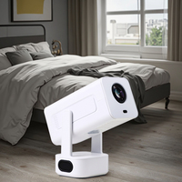 Proyektor C360 CPU Ultra HD, proyektor C360 fokus otomatis bawaan Android 13 280 P CPU lebih cepat Amlogic T905S 1080 Lumens lebih terang