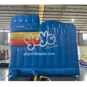 Château gonflable d'extérieur pour enfants, combinaison de château gonflable et de toboggan aquatique, grand toboggan gonflable, PVC résistant - Product Image 4