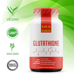 Private Label L Tablet Skin Nu Groothandel Whitening Max Glow Verminderde Capsule L-Glutathion Pil Lege Flessen - Product Image 4