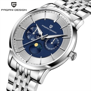 Pagani tasarım 1795 paslanmaz çelik japonya kronograf kuvars saatler erkekler bilek safir cam 10ATM su geçirmez izle erkekler için - Product Image 1
