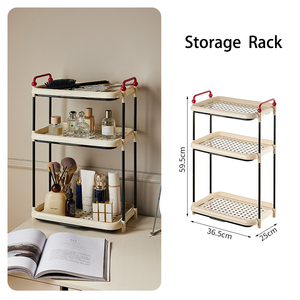 Dubbellaags Plastic Beker Opbergrek Hoog Niveau Waterbestendig Thuiskantoor Voor Eettafel Thee Koffieset - Product Image 6