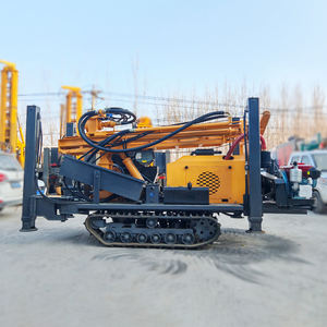 クローラ式油圧空気圧ボーリングマシン　掘削深度200m　水井戸用掘削装置 - Product Image 2