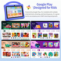 Tableta Infantil de 7 Pulgadas con Android, Control Parental, Wifi, Juegos y Aplicaciones Educativas, con Funda Resistente a Golpes