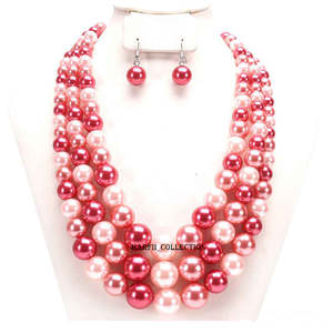 Hermoso Collar de Cuentas Hecho a Mano, Cuentas de Piedra Natural Coloridas, Elegante Joyería Unisex para Regalo en Bodas y Eventos - Product Image 2