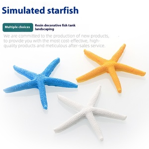 Piccoli oggetti artigianali ecologici in resina per <span class=keywords><strong>acquari</strong></span> paesaggistici acquario decorazioni mobili per acquario corallo stella marina ornamenti scatola di imballaggio - Product Image 2