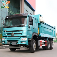 Camion benne Sinotruk HOWO 6x4 d'occasion, capacité 30-40 m³, 12/10 roues, prix compétitif