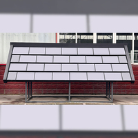 Tuiles solaires BIPV (Photovoltaïque Intégré au Bâtiment) 28W haute efficacité pour toiture résidentielle, panneau solaire CdTe, bardeaux solaires