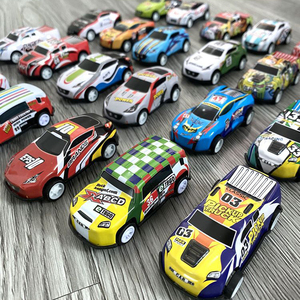 Coche de <span class=keywords><strong>juguete</strong></span> de aleación fundida a presión de dibujos animados, modelo de simulación en miniatura con fricción para niños y niñas, ¡el más vendido! - Product Image 6