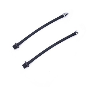 Многоразовая силиконовая черная Анальная трубка с конической и круглой головкой 150 см, высококачественный шланг для душа - Product Image 3