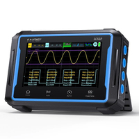 Osciloscopio Multímetro Táctil de Doble Canal Fnirsi 2C53P Nuevo, Pantalla de 4.3 Pulgadas, Ancho de Banda de 50MHz, Precisión del 0.5%