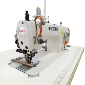 Machine à coudre industrielle pour chaussures en cuir OREN RN-0303DD, haute vitesse, commande par ordinateur, avec couteau <span class=keywords><strong>de</strong></span> découpe - Product Image 3
