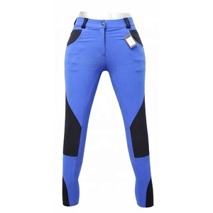 Breathable Silicone <b>Seat</b> and Knee Patch Equestrian Riding Breeches for Horse Products - Product Image 5