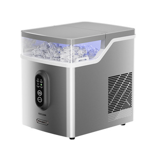 Ice Maker Stainless Steel 1.5L Cube Touch Control Mini Ice Machine For Dorm Coffee - Product Image 2