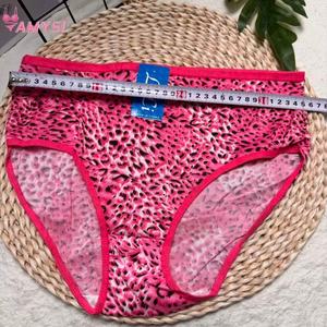 Amysi 601 #   Sıcak Satış 2026 Yaz Yeni Gelen Süt İpek Yüksek Bel Yüksek Kesim Külot Kadın Çiçek Desenli İç Giyim Büyük Beden Kadınlar İçin - Product Image 5