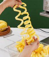 Machine à frites torsadées 12V 110V 240V pour frites françaises, machine à découper les pommes de terre en spirale, coupe-pommes de terre pour frites