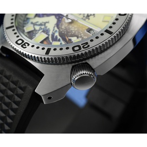 De pequeña cantidad de cristal de zafiro 20atm c3 luminosa <span class=keywords><strong>surf</strong></span> dial atún mecánico automático de buceo <span class=keywords><strong>reloj</strong></span> de buzo hombre para venta - Product Image 5
