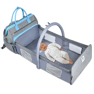 2020 4-in-1 Cabrio Babys Taschen Faltbare Windel Baby Schlaf Tragetaschen Reise Stuben wagen Baby Windel tasche