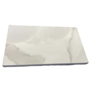 building material interior wall board/panel high gloss marble color decorative wall board/ uv board uv coating pvc sheet