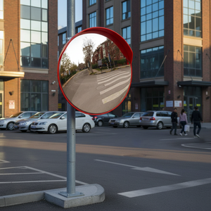 30 cm Convex Traffic Safety <b>Mirror</b> PC Material for Indoor and Outdoor Use for Parking Lots - Product Image 3