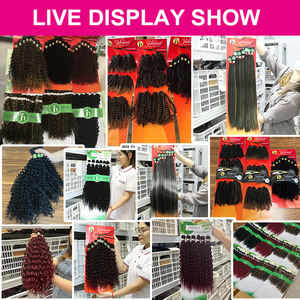 Julianna – tissage de cheveux Afro crépus en Fiber de qualité supérieure, extensions synthétiques de 6 pouces - Product Image 6