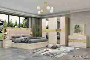 2025 Hot Selling Modern Design Wohn möbel MDF Öl sprüh brett Schlafzimmer-Sets mit Nachttisch lampe - Product Image 5