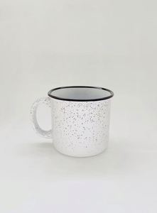 Petite tasse en émail sans couvercle, design classique, plusieurs options de couleurs, pour cadeaux d'affaires, tasse à café, OEM - Product Image 2