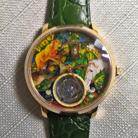 Cadrans de montre en émail personnalisés de luxe, 35 mm, 28,5 mm, cadran en émail vierge NH35, pièces de montre en fil de fer à haute température, fabricant de pièces de montre