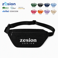 Sac banane en velours côtelé recyclé, personnalisable avec logo, pour salons professionnels, promotionnel, sac de festival, sac ceinture, cadeau d'entreprise, vente en gros, OEM