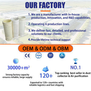 Sac filtrant antistatique en polyester pour système anti-explosion de traitement des céréales - Product Image 3