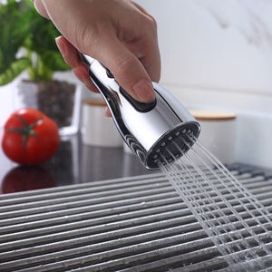 <span class=keywords><strong>Grifos</strong></span> modernos de acero inoxidable 304 para cocina, mezclador de agua fría y caliente con pulverizador de alta presión, extraíble - Product Image 4