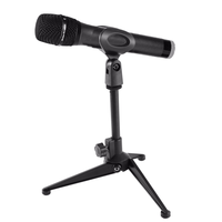 Accessoires de microphone de support de trépied de microphone d'ABS + en métal Offre Spéciale d'usine pour le jeu de streaming en direct d'ordinateur de YouTube