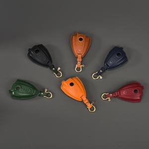 Funda de cuero genuino para llave para BMW R 18 Classic 100 años <span class=keywords><strong>R18B</strong></span> R18 B R18 <span class=keywords><strong>R18B</strong></span> R18TC R1 Roctane, funda para llave de motocicleta, llavero - Product Image 2