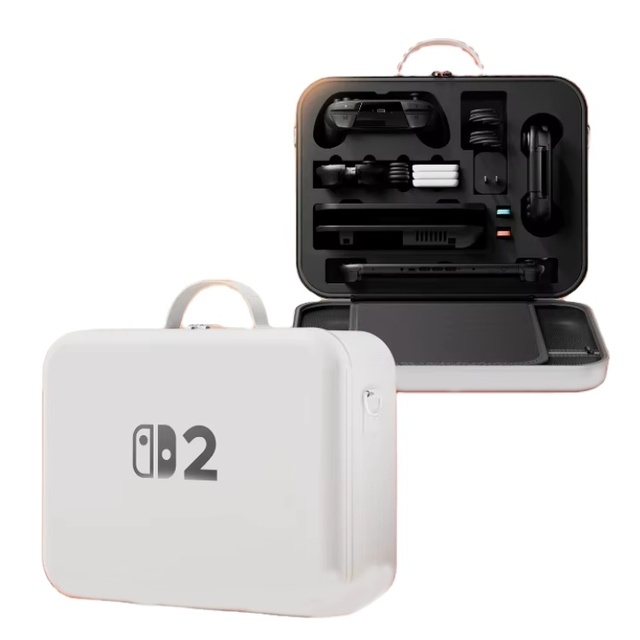 For Nintendo Switch 2  Shockproof Large Capacity Storage Bag Game Accessaries Carrying Case for Switch2 Portable Travel Pouch
