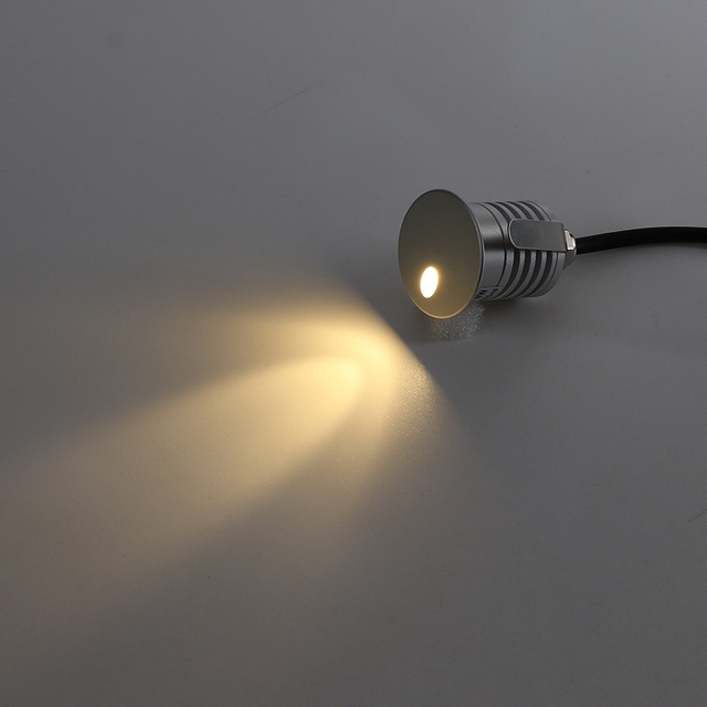IP67/68 Waterproof LED Mini Wall Floor Lamp 12/24V Low Voltage Deck Step Stairs Light for Outdoor & Garden for Landscape
