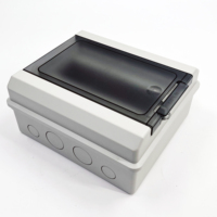 Boîtier étanche IP65 pour extérieur, boîte en plastique pour projet électronique, boîte de jonction, dispositif de distribution, AT 9 voies ignifuge