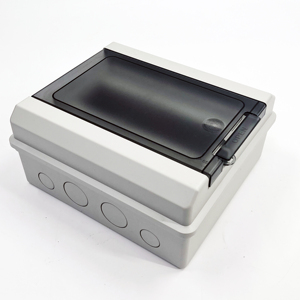 AT 9 Way <strong>Ignifuge</strong> IP65 Outdoor Waterproof Case Enclosure Plastic Box Electronic Project Case Junction Box Distribution Device - Product Image 2