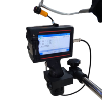 Nuevo Cartucho de Tinta Eco Solvente de 600 DPI y 127 mm para Impresora de Inyección de Tinta Portátil, Impresoras de Tarjetas/Tubos, Alimentado por Batería, Guangzhou
