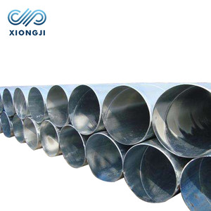 Galvanizado soldado con autógena espiral tubería de fluido para petróleo tubería - Product Image 1
