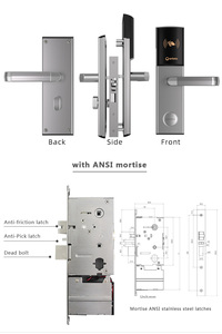 Sdk - Sistema de Cerraduras Electrónicas Inteligentes para Puertas de Hotel con Entrada sin Llave, Tarjeta RF M1, RFID Digital, E3092, Acero Inoxidable 304 - Product Image 5