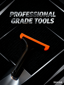 KUNAISI Strumento per la Pulizia Auto in Plastica+Gomma, Tergivetro per PPF e Detailing 19x15cm 90g - Product Image 5