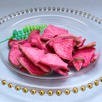 Chips de Rábanos Rojos Fritos, Salados, Naturales y Saludables de Primera Calidad, al por Mayor, para Snacks Familiares