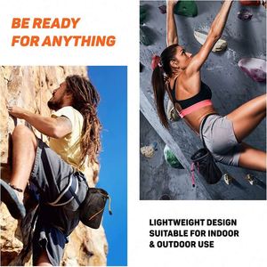 Échantillon Gratuit : Sac à Craie pour Escalade et Bouldering avec Clip de Ceinture Rapide et 2 Grandes Poches Zippées - Product Image 4