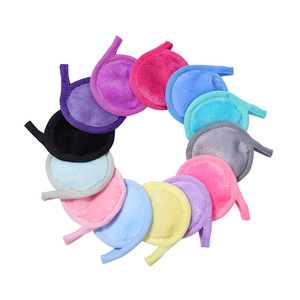 Serviettes nettoyantes en microfibre lavables pour le <span class=keywords><strong>visage</strong></span> tampons démaquillants lingettes <span class=keywords><strong>visage</strong></span>, yeux, lèvres - Product Image 3