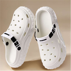 <span class=keywords><strong>Ciabatte</strong></span> Antiscivolo e Anti-Odore di Moda all'Ingrosso, Scarpe da Giardino di Buona Qualità e Resistenti in Tinta Unita per Ragazzi e Uomini per Esterni - Product Image 2