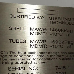 ป้ายโลหะสแตนเลสแบบกำหนดเองพร้อมกาวในตัว ป้ายโลหะ<span class=keywords><strong>แผ่น</strong></span> ป้ายอะลู<span class=keywords><strong>มิ</strong></span><span class=keywords><strong>เนียม</strong></span>แบบสลักชื่อ - Product Image 4