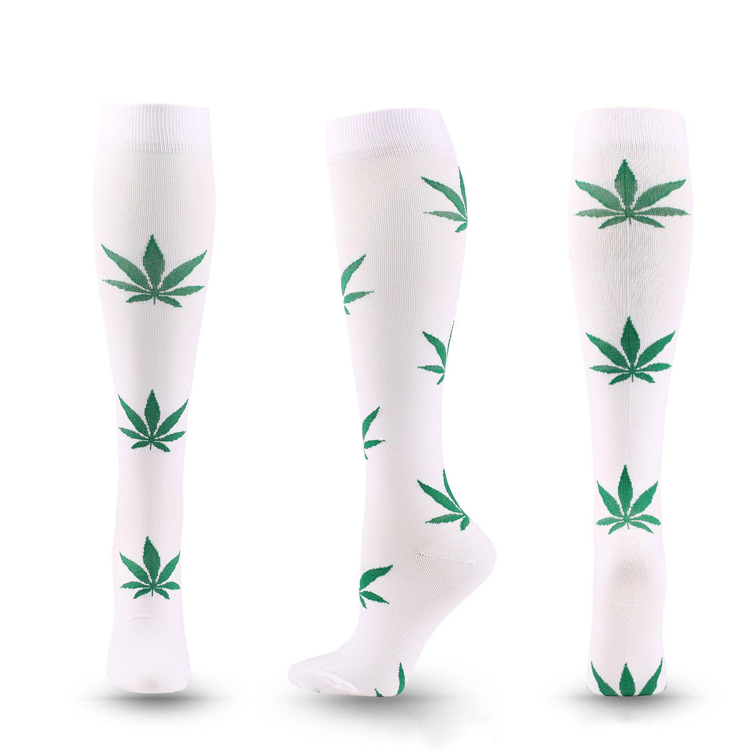 Feuille blanc-vert