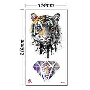 Autocollants de tatouage imperméables à la mode, série de bras complets <span class=keywords><strong>2022</strong></span>, animaux, plantes, fleurs, totem, crâne, 600 en option - Product Image 1