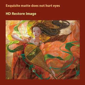 Rompecabezas plano de 1000 piezas de estilo chino, Mini partículas pequeñas, <span class=keywords><strong>Opera</strong></span> Zhuque Street Stall para adultos y niños, muestra gratis de papel de madera - Product Image 3