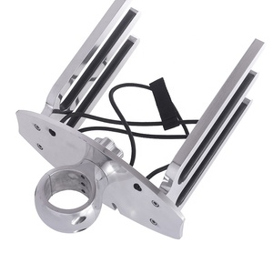 Aluminium Pro Quick Release Tower <b>Rack</b> 2.5'' Clamp Board Storage <b>Rack</b> Polished - Product Image 3